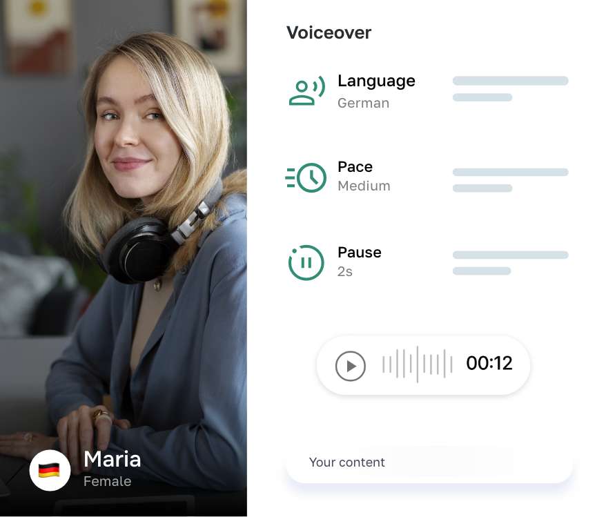 Write, Voice, Generate.